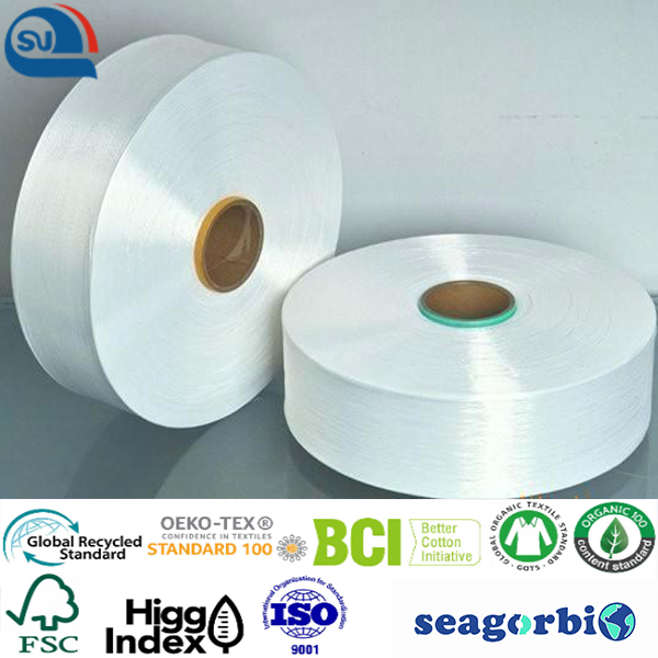 Biodegraded Biodegradable Polyester Recycled Dty Fdy Acy Poy Aty (Oeko-tex100/GRS/Biodegradable/ocean Bound Plastic)